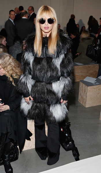 Celebrities at the A/W Fashion Shows 